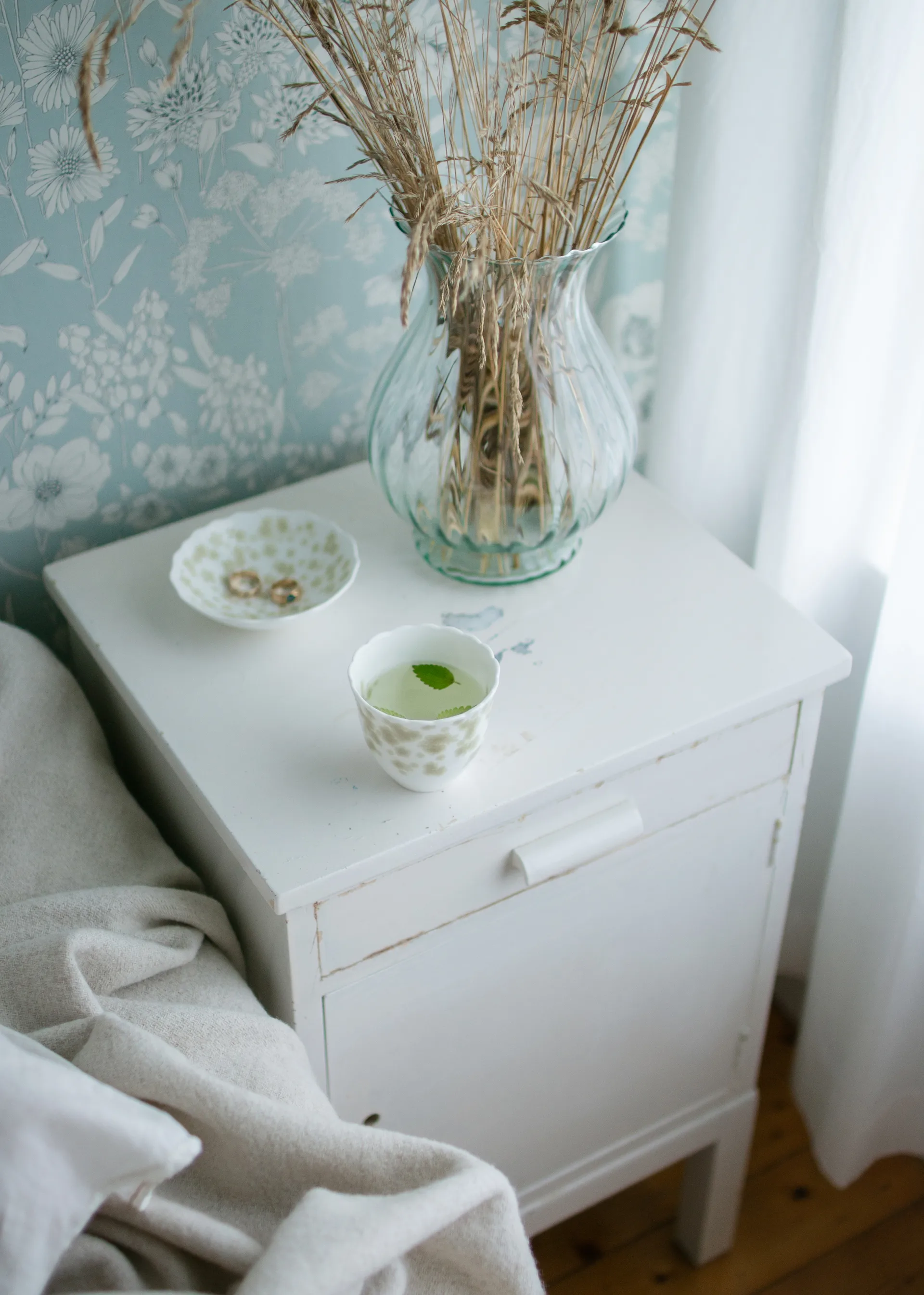 Jarrón Falla recycled 35 cm, Transparente Wik & Walsøe