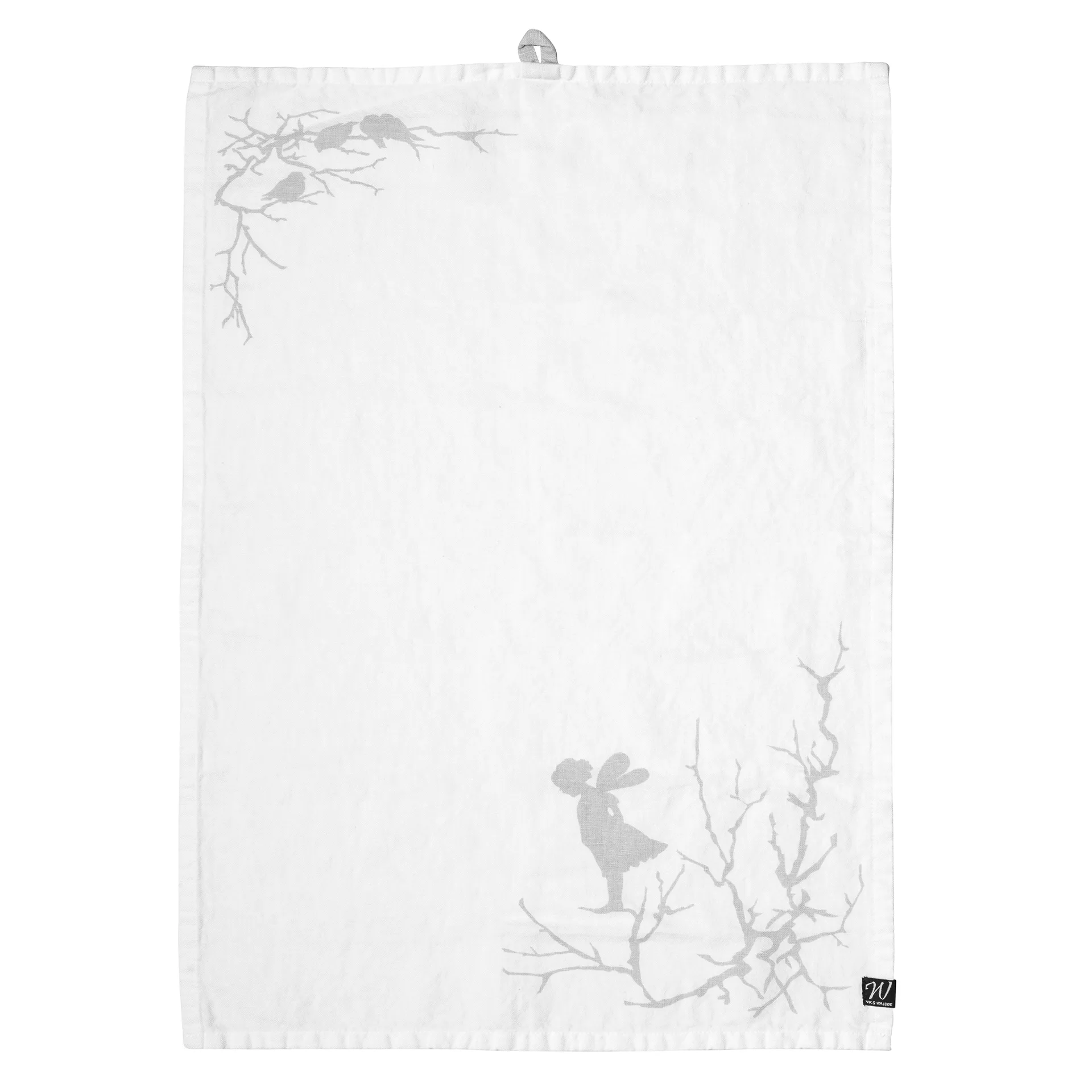 Paño de cocina Alv 47x70 cm, blanco Wik & Walsøe