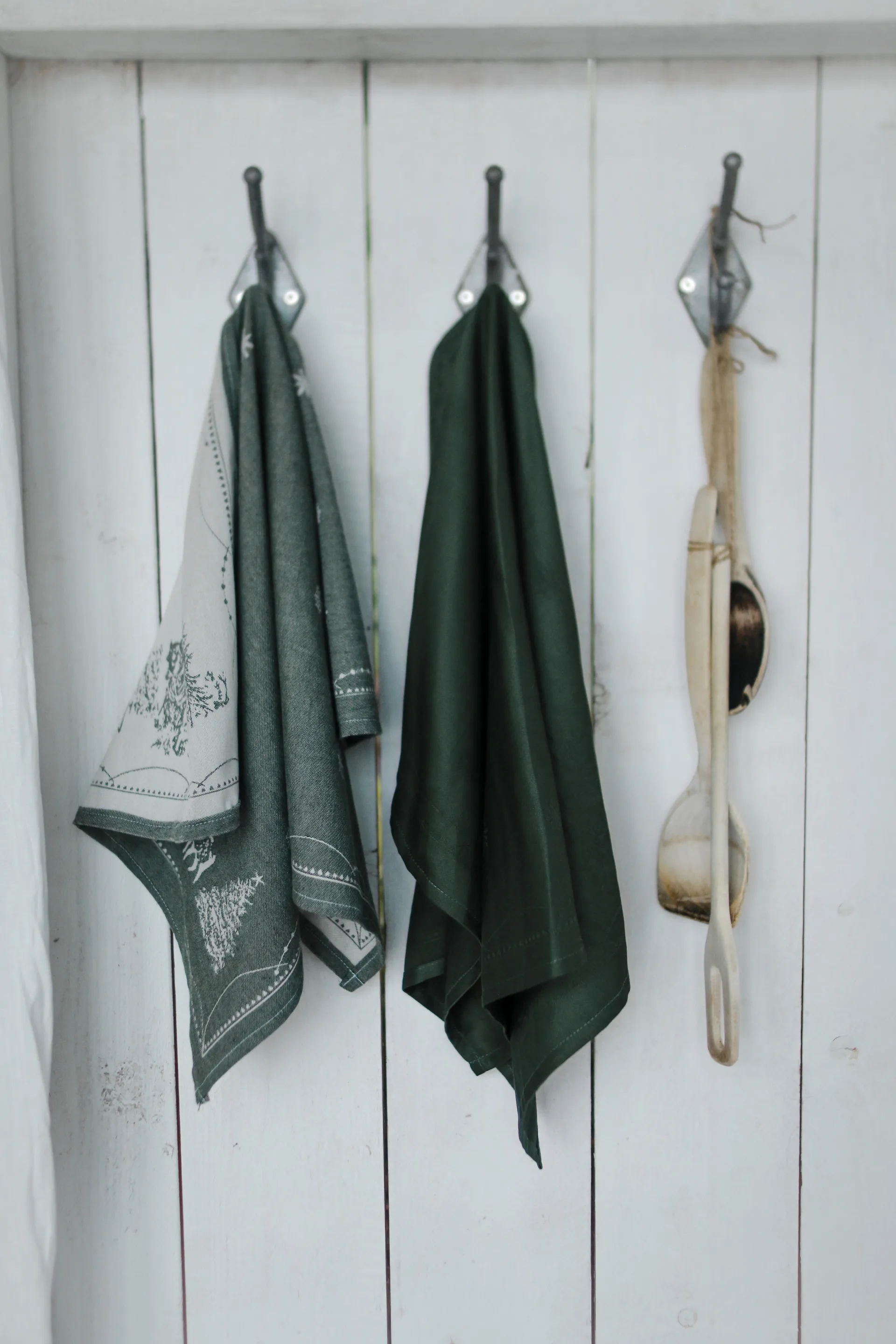 Paño de cocina Julemorgen 50x70 cm, Verde Wik & Walsøe