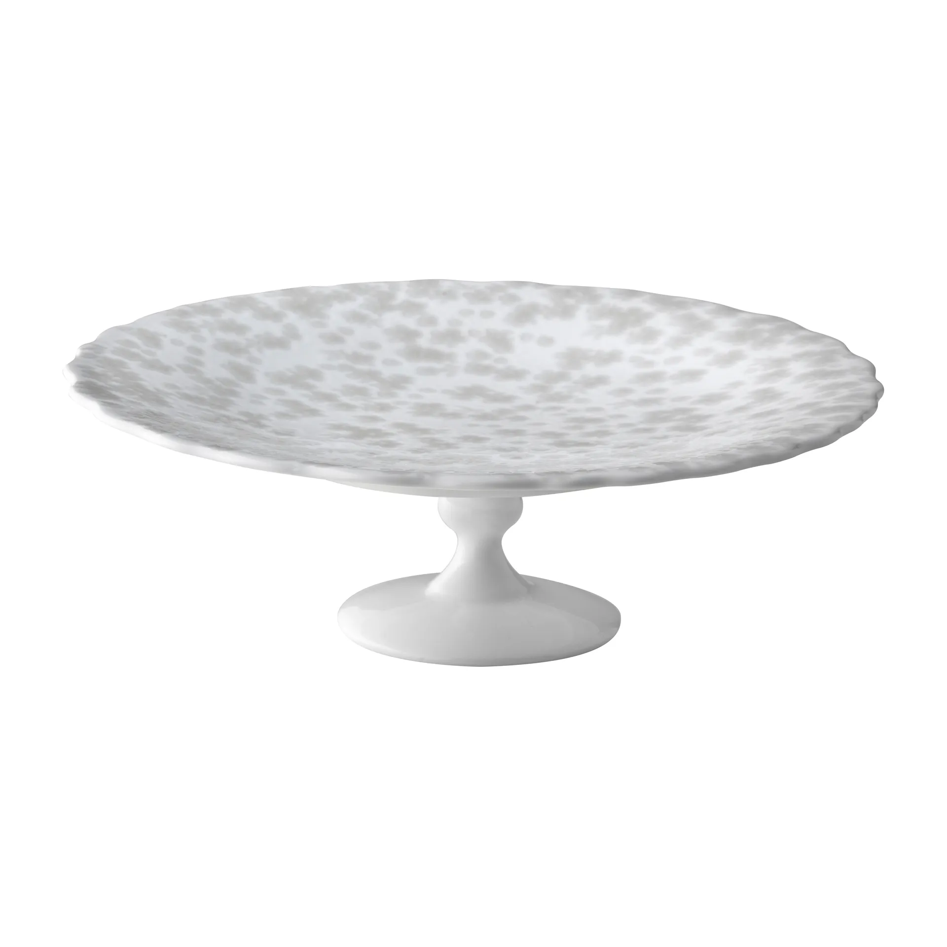 Plato de tarta Slåpeblom Ø21 cm, gris Wik & Walsøe