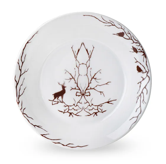 Plato hondo Alveskog, 21 cm Wik & Walsøe