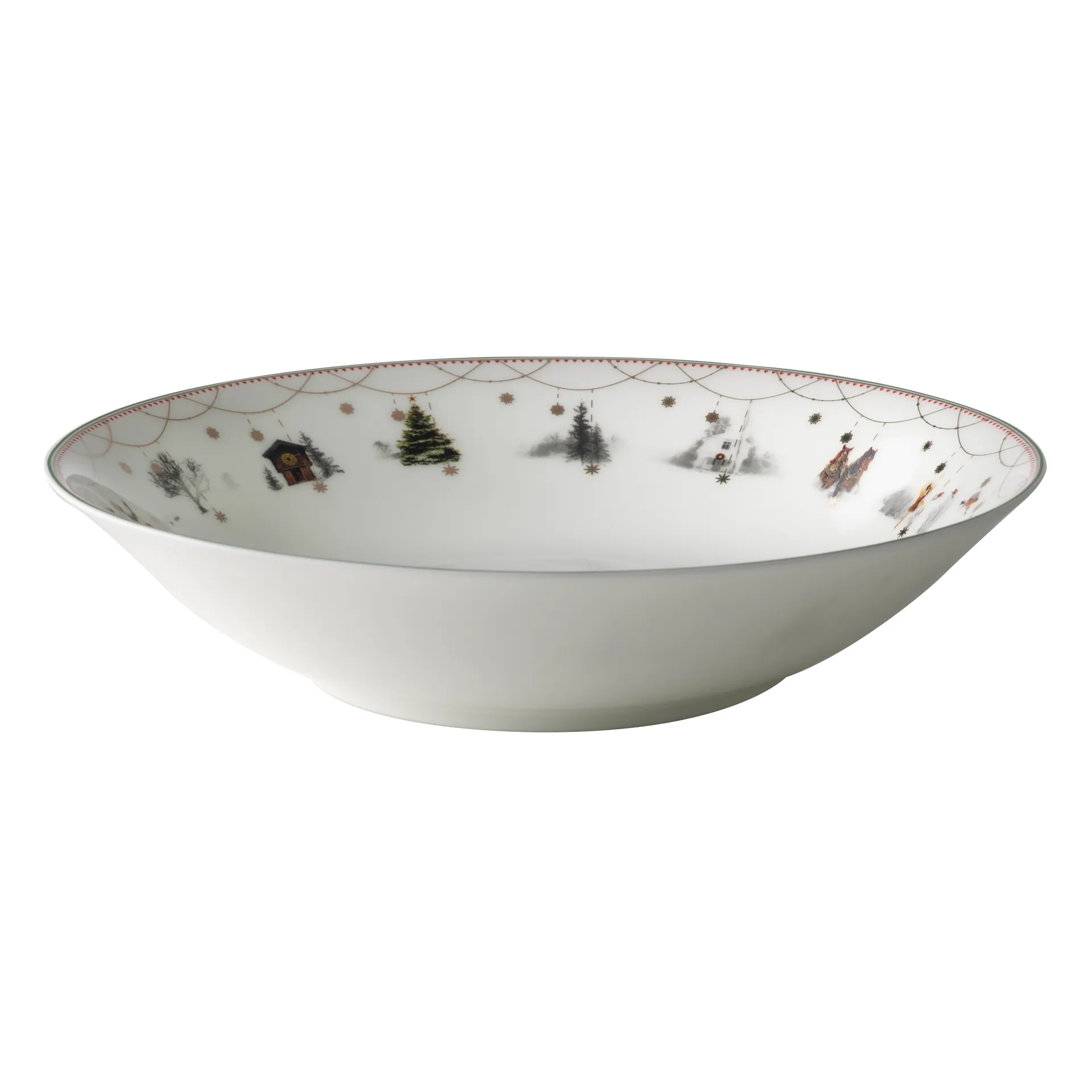 Plato hondo Julemorgen, 20 cm Wik & Walsøe