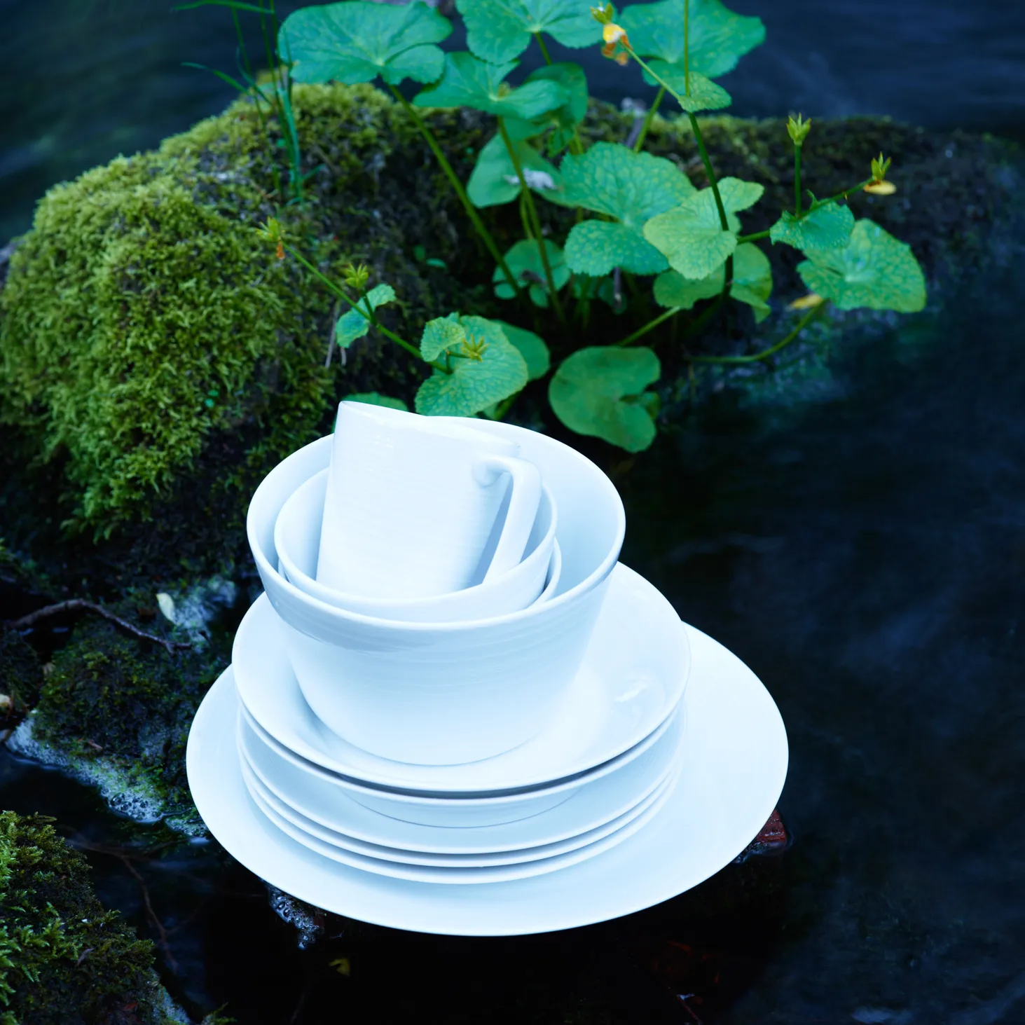 Plato hondo Whitewood, 21 cm Wik & Walsøe