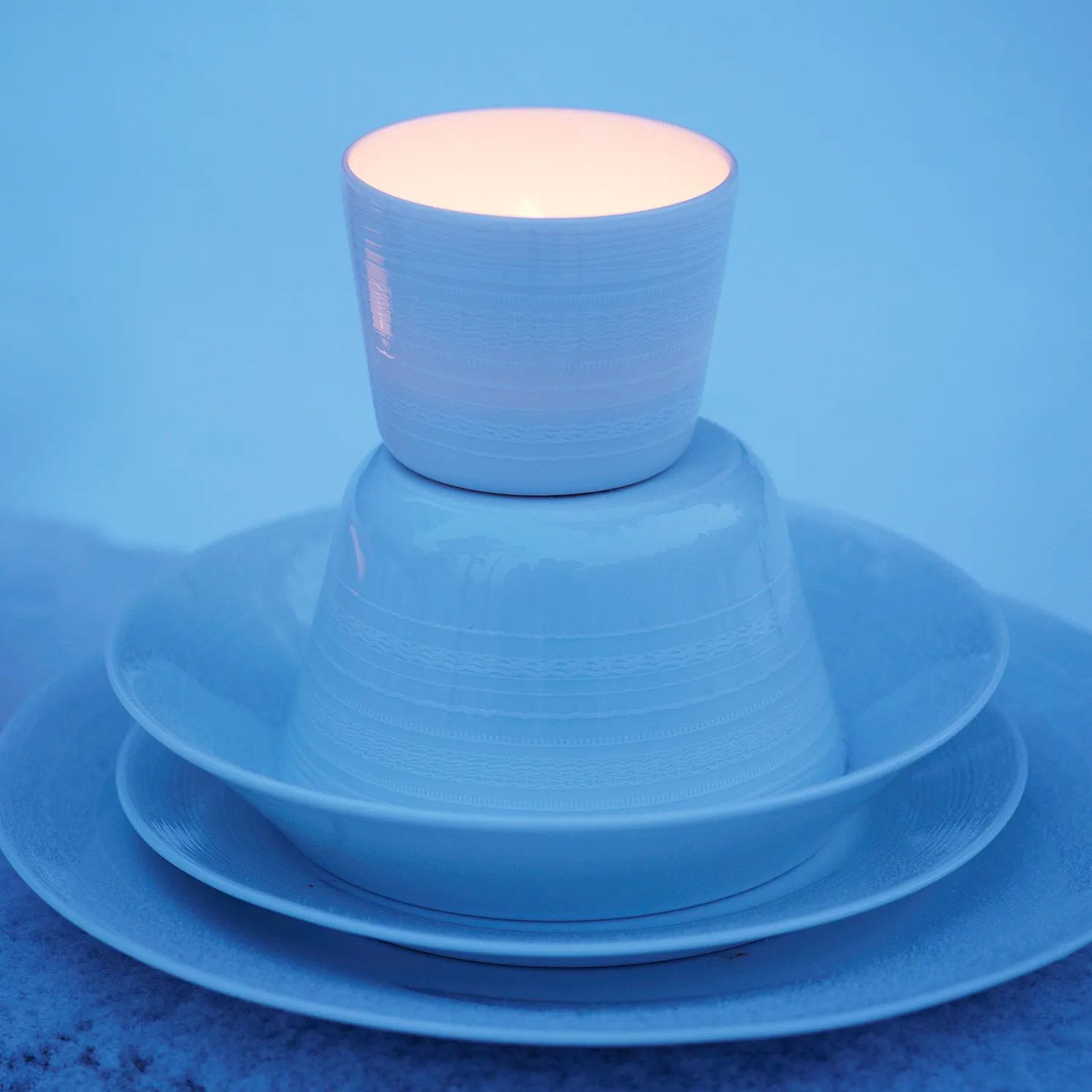 Plato hondo Whitewood, 21 cm Wik & Walsøe