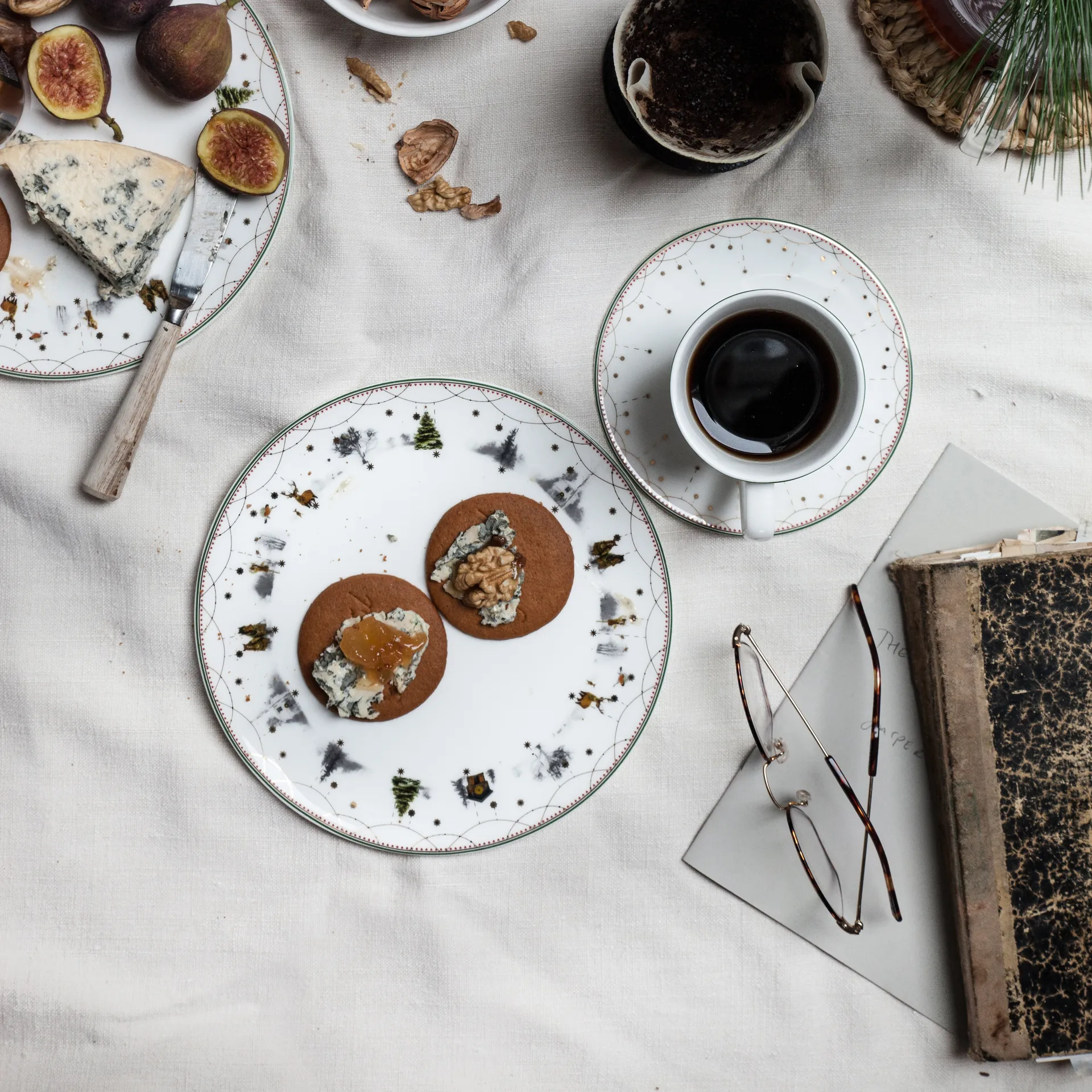 Plato Julemorgen, Ø20 cm Wik & Walsøe