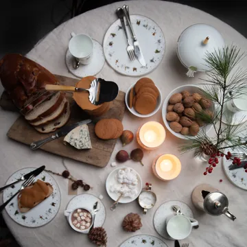 Plato Julemorgen Ø28 cm paquete de 6 - Wik & Walsøe