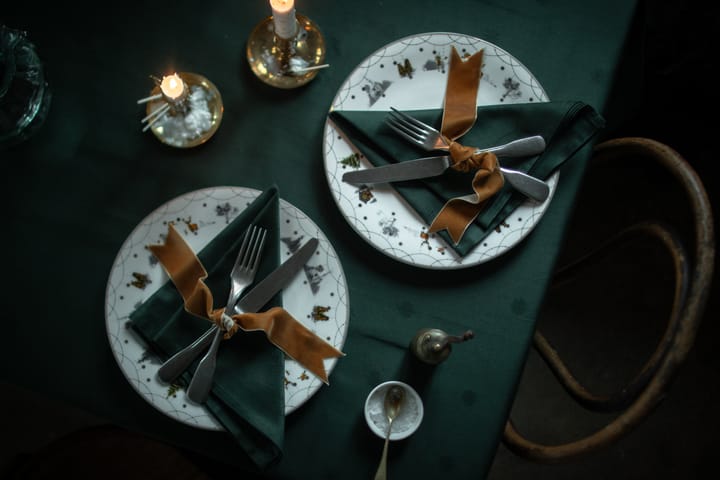 Servilletas de tela Julemorgen 45x45 cm, 2-pack, Verde Wik & Walsøe