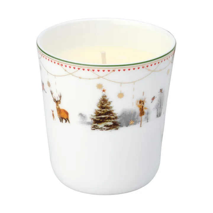 Vela aromática Julemorgen Story - Canela & naranja 240 g - Wik & Walsøe