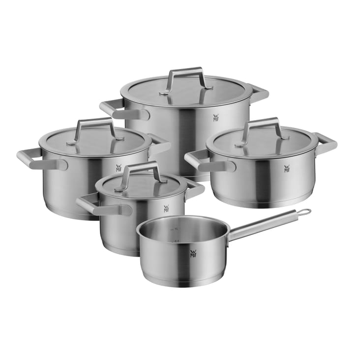 Batería de cocina Comfort Line cromargan 5 piezas, acero inoxidable WMF