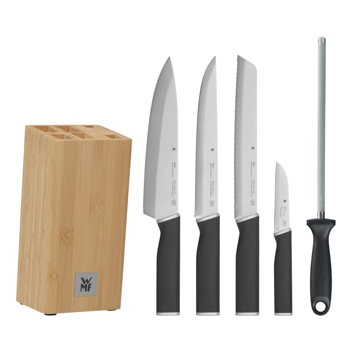 Bloque de cuchillos con 4 cuchillos Kineo cromargan - acero inoxidable - WMF