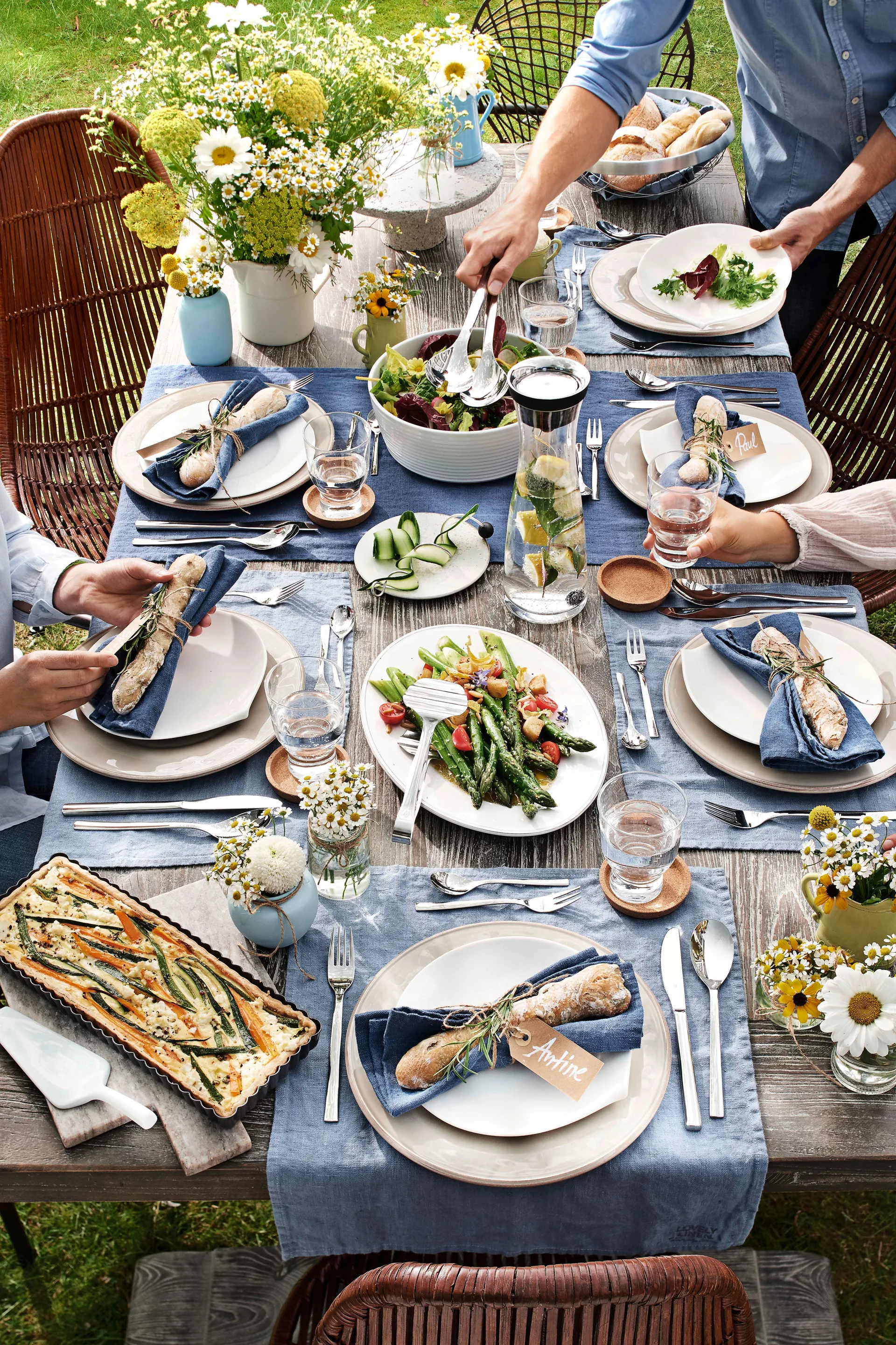 Cubertería Palermo cromargan brillante, 60 piezas WMF