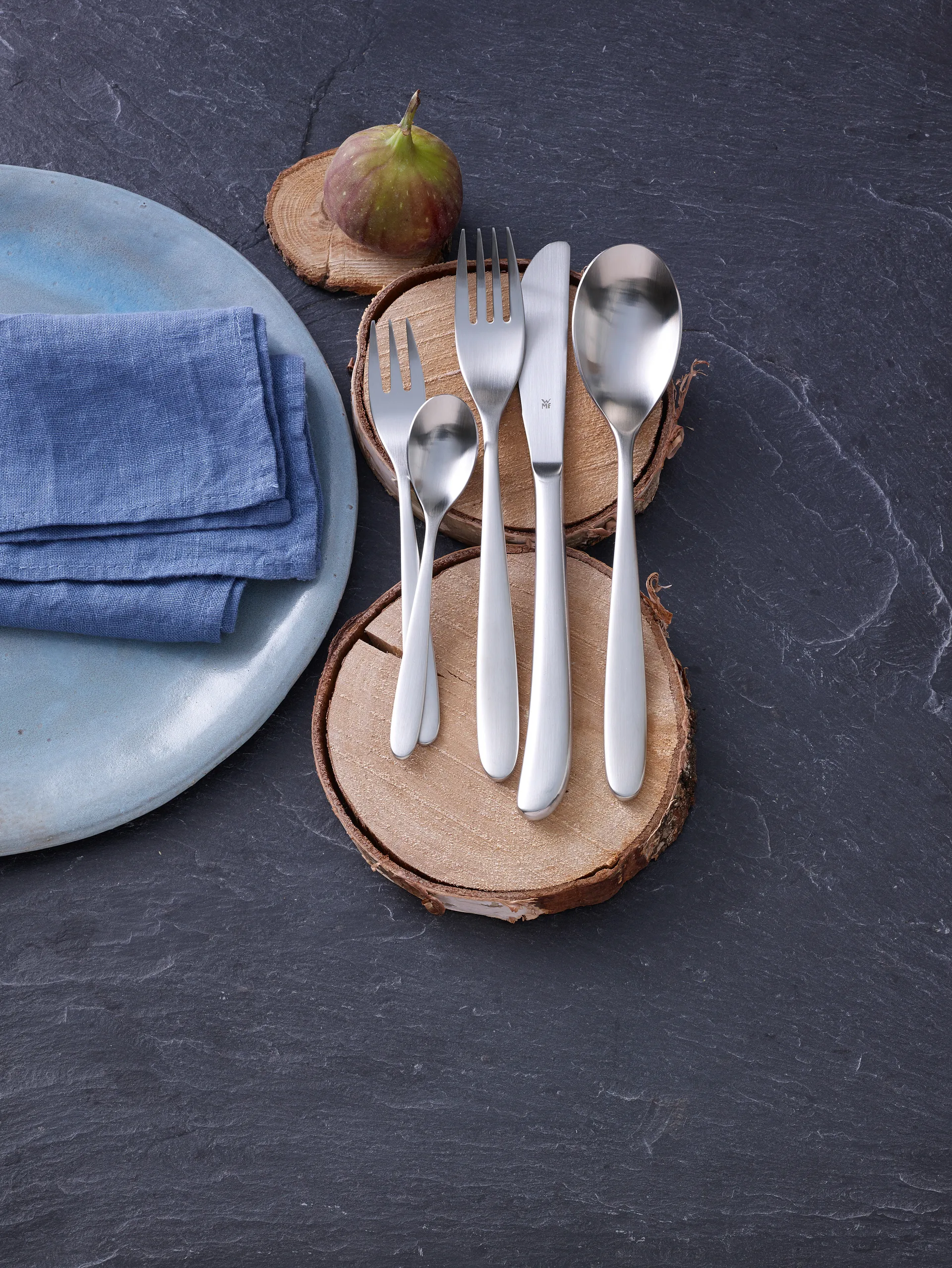 Cubertería Silk cromargan brillante, 30 piezas WMF