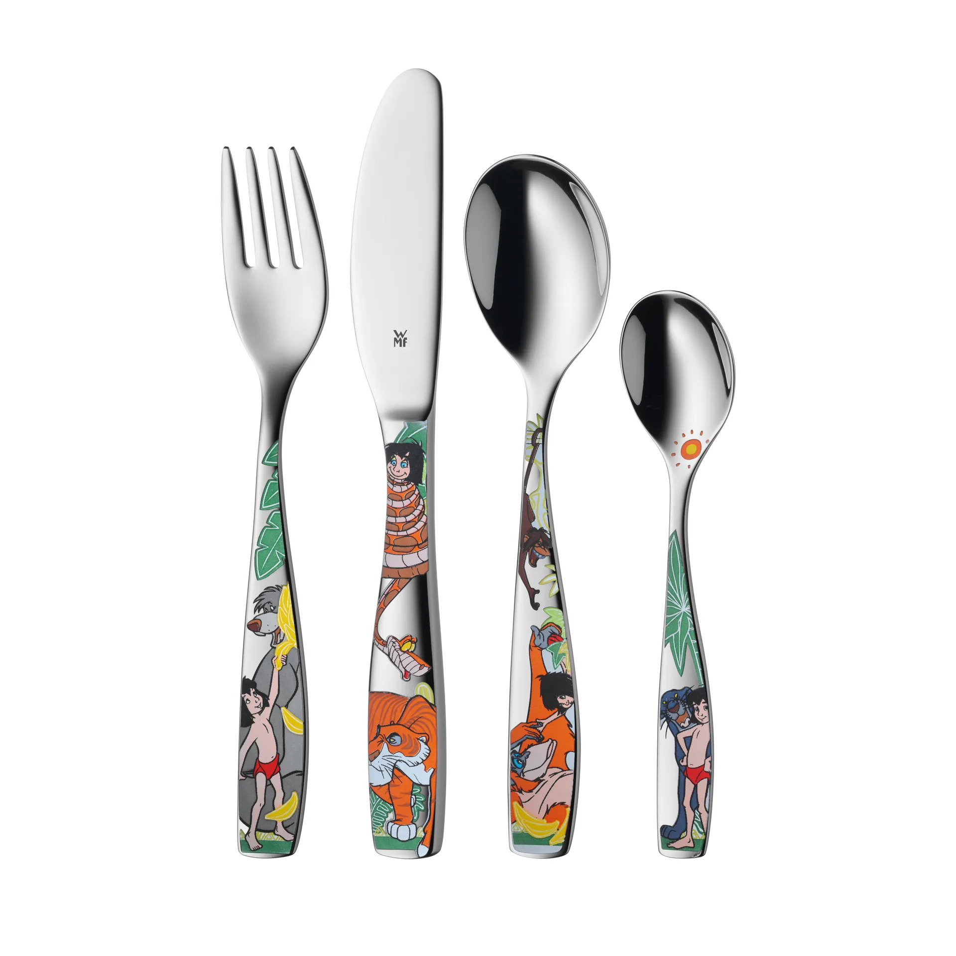 Cubiertos infantiles WMF 4 piezas, Jungle Book WMF
