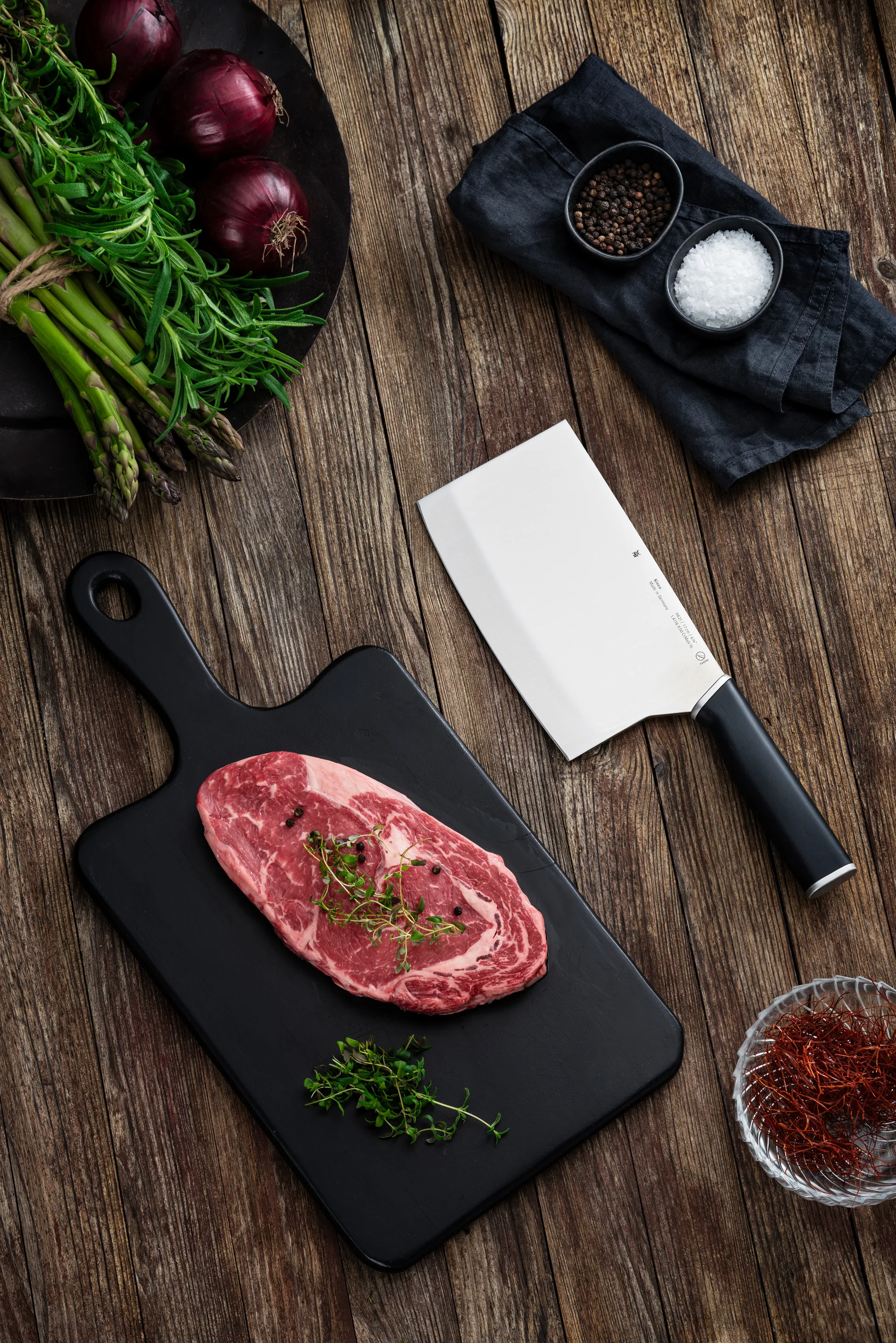 Cuchillo chino de chef Kineo cromargan, 15 cm WMF