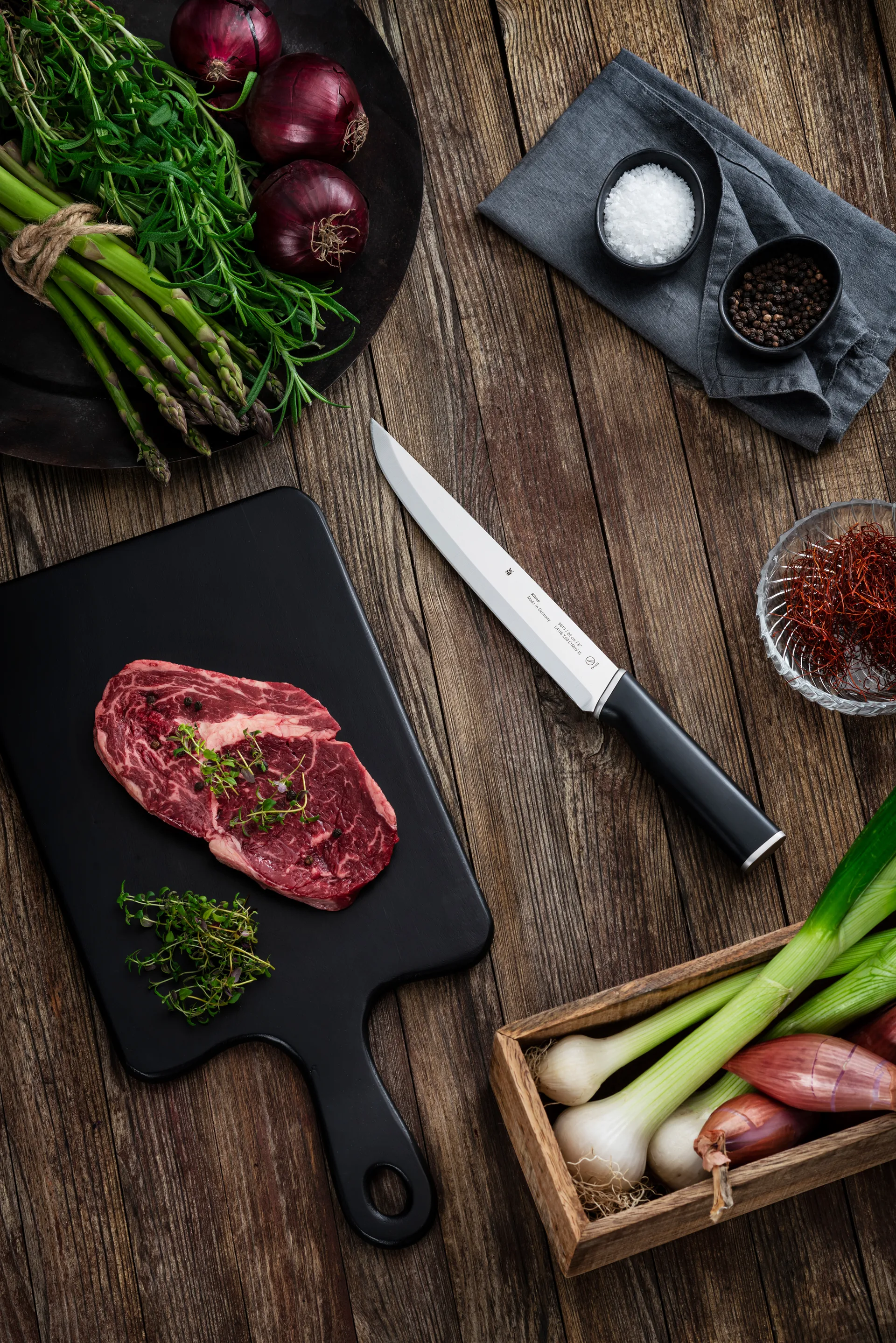 Cuchillo cortador Kineo cromargan, 20 cm WMF