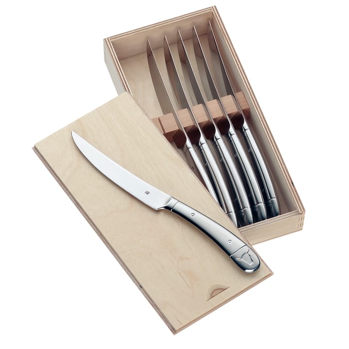 Cuchillo de carne Geschenkidee 6 piezas, acero inoxidable WMF