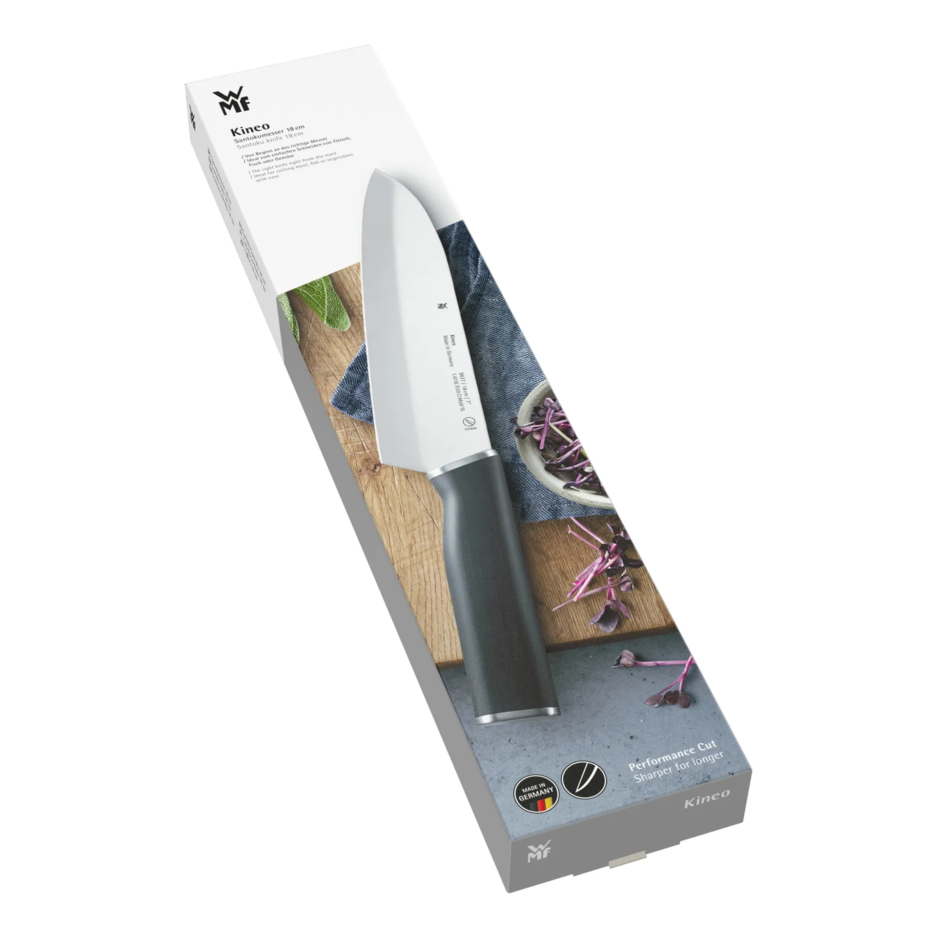 Cuchillo santoku Kineo cromargan, 18 cm WMF