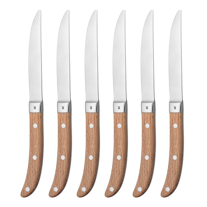 Cuchillos de carne Ranch 6 piezas - acero inoxidable - WMF
