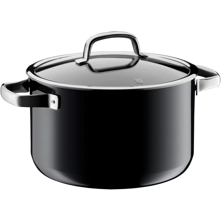 Olla con tapa Fusiontec 6,4 l, Black WMF