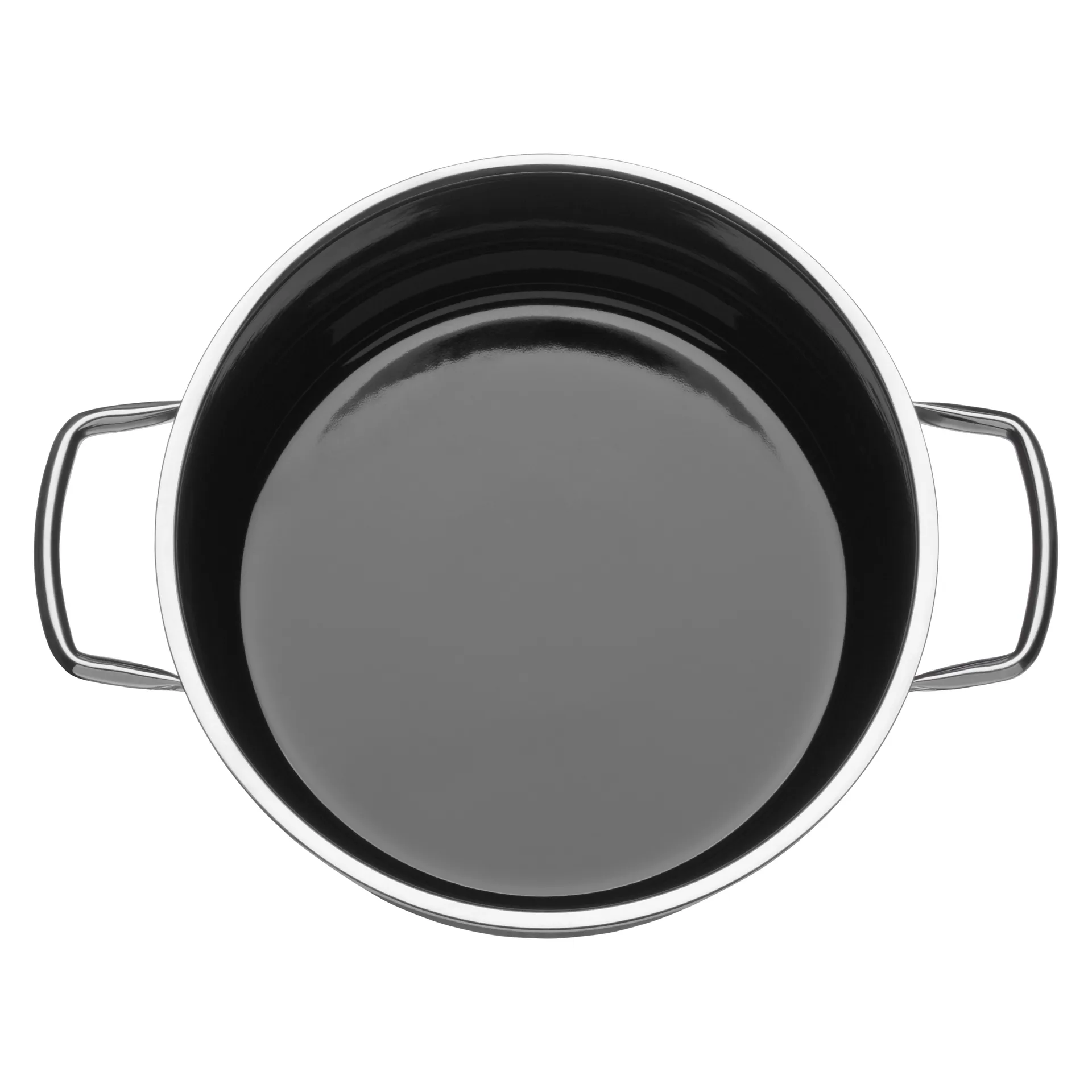 Olla con tapa Fusiontec 6,4 l, Black WMF