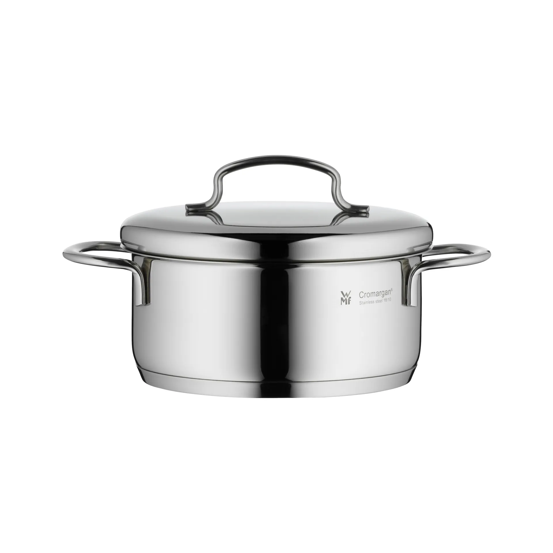 Olla con tapa Mini baja 14 cm, acero inoxidable WMF