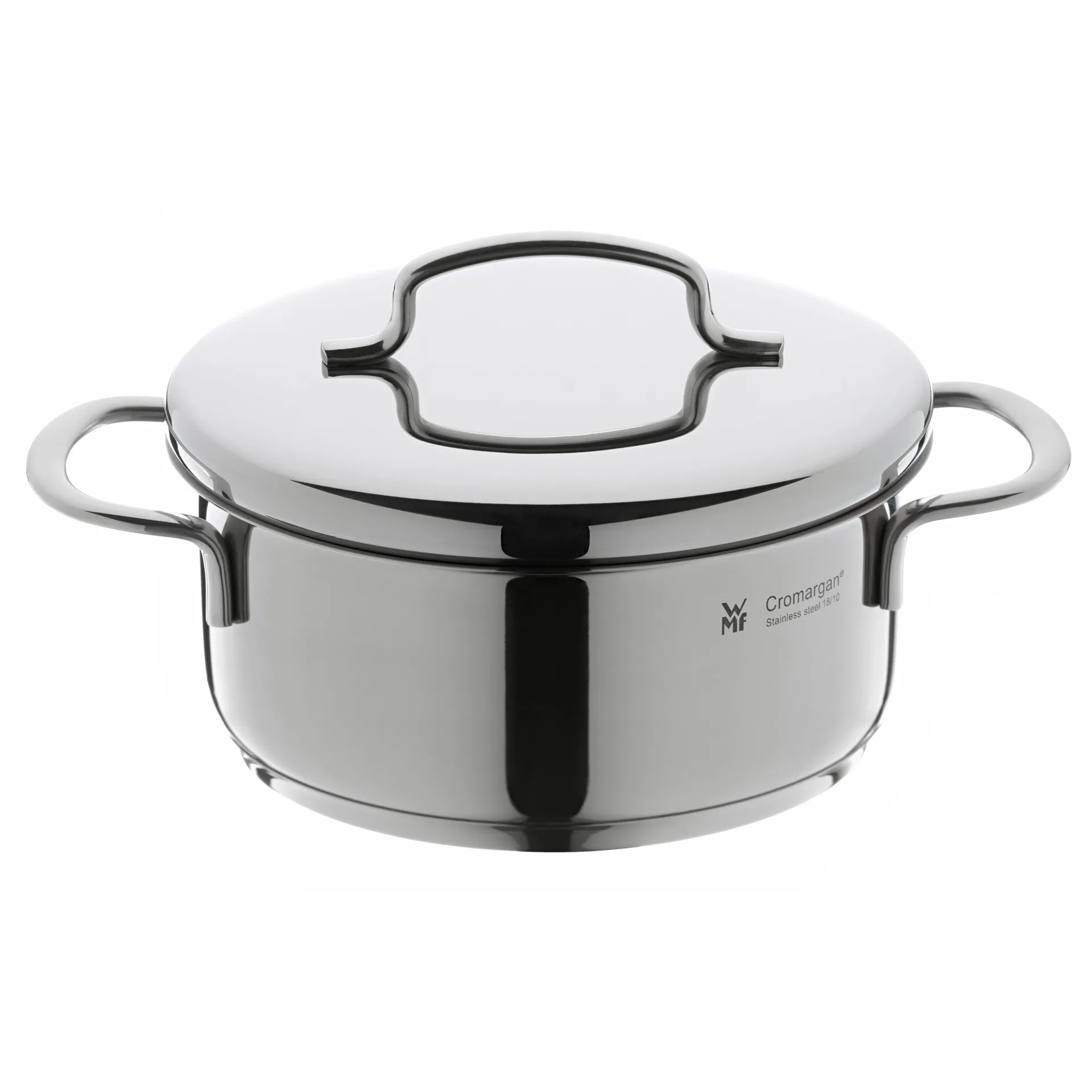Olla con tapa Mini baja 14 cm, acero inoxidable WMF