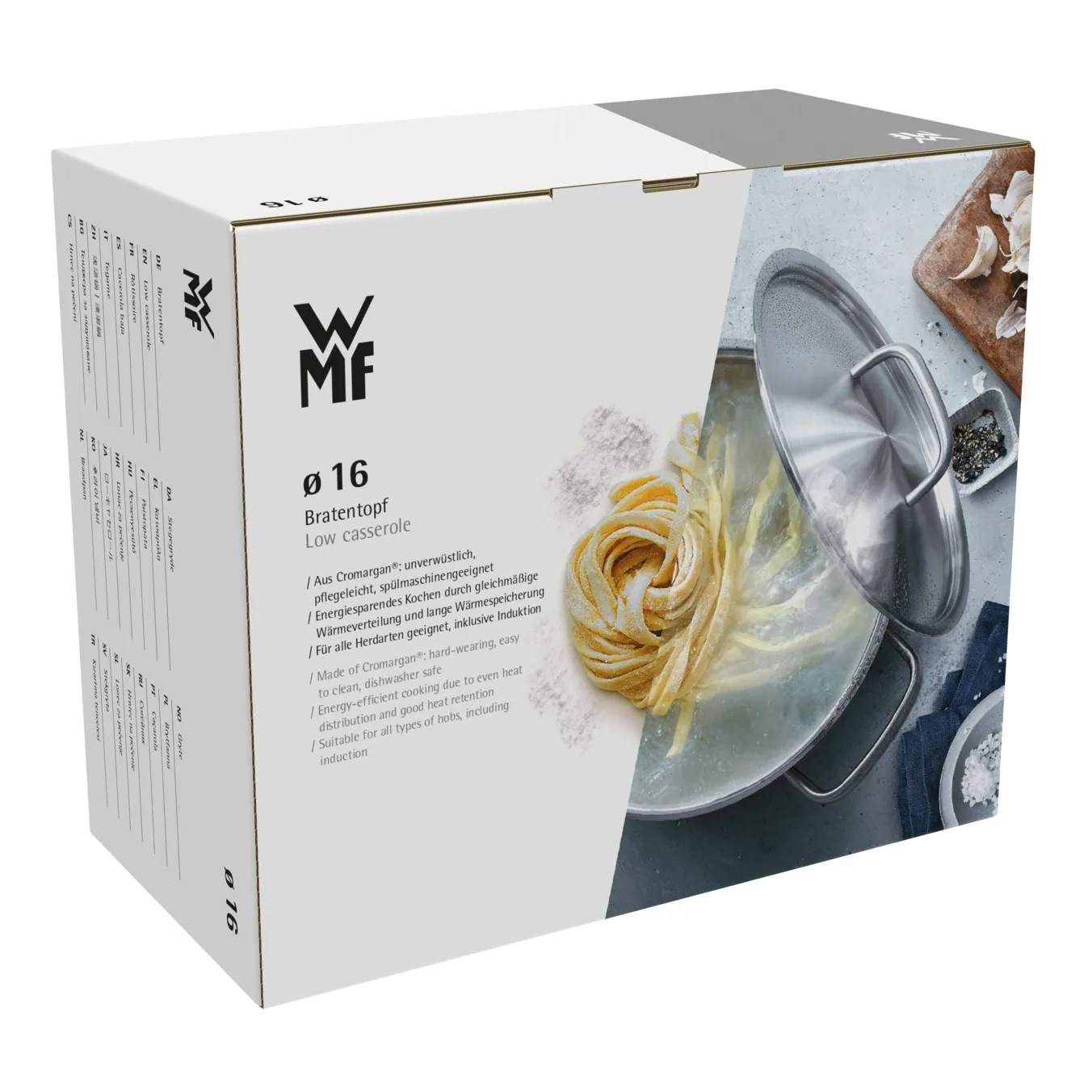 Olla con tapa Mini baja 16 cm, acero inoxidable WMF