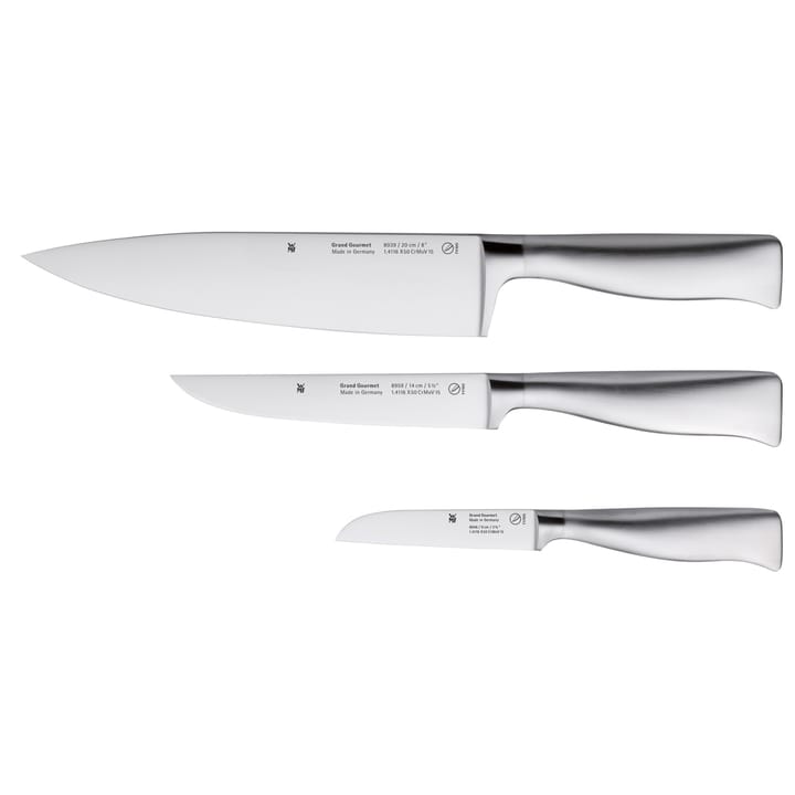 Set de 3 cuchillos Grand Gourmet - acero inoxidable - WMF