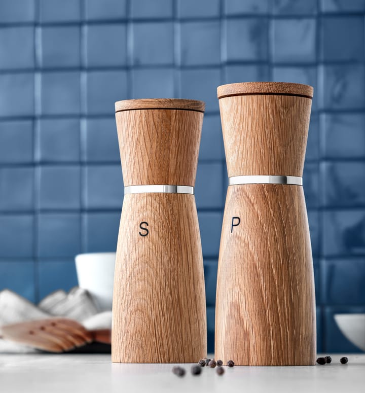 Set de molinillo de sal y pimienta Ceramill Nature, roble WMF