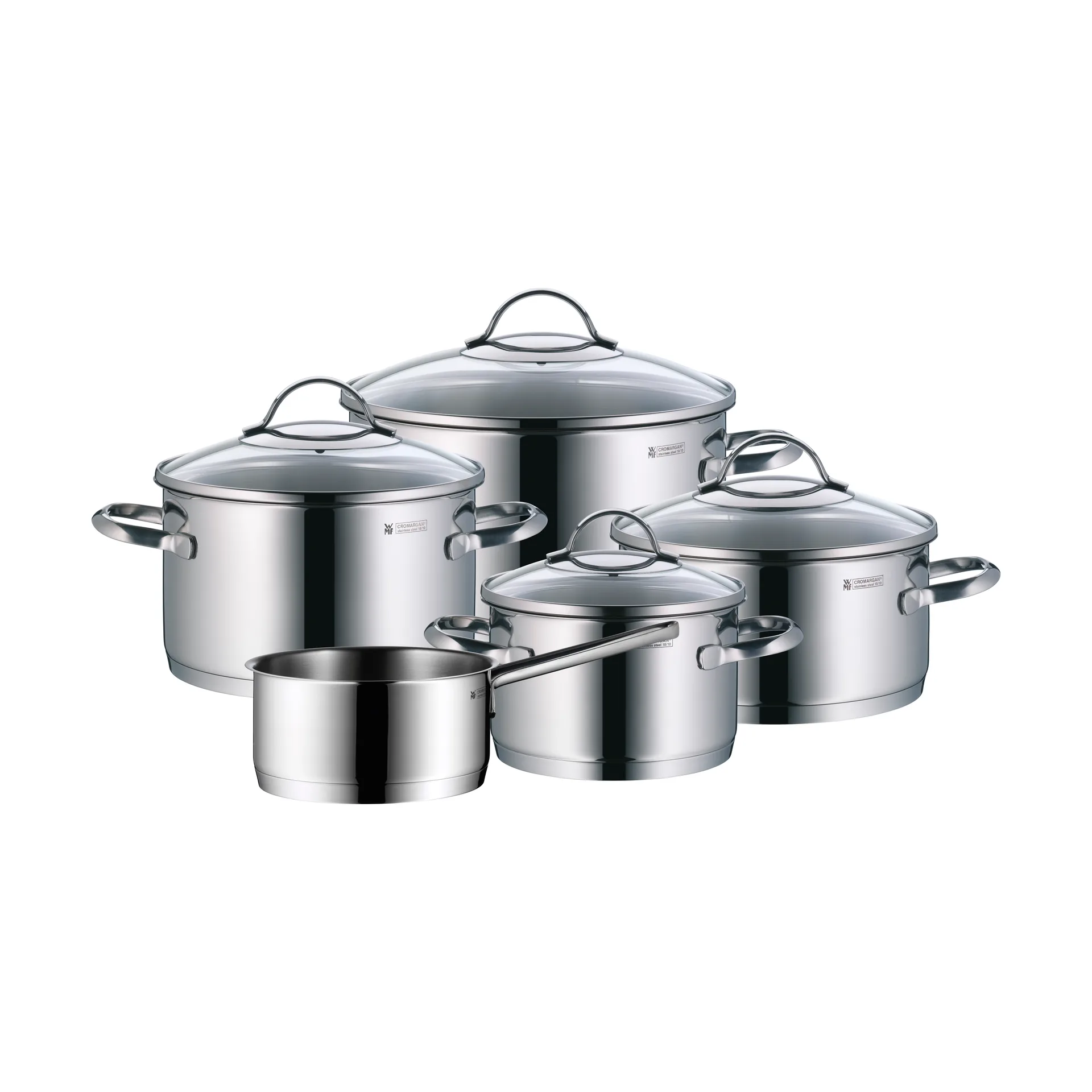Set de ollas WMF Provence Plus 5 piezas, Acero inoxidable WMF