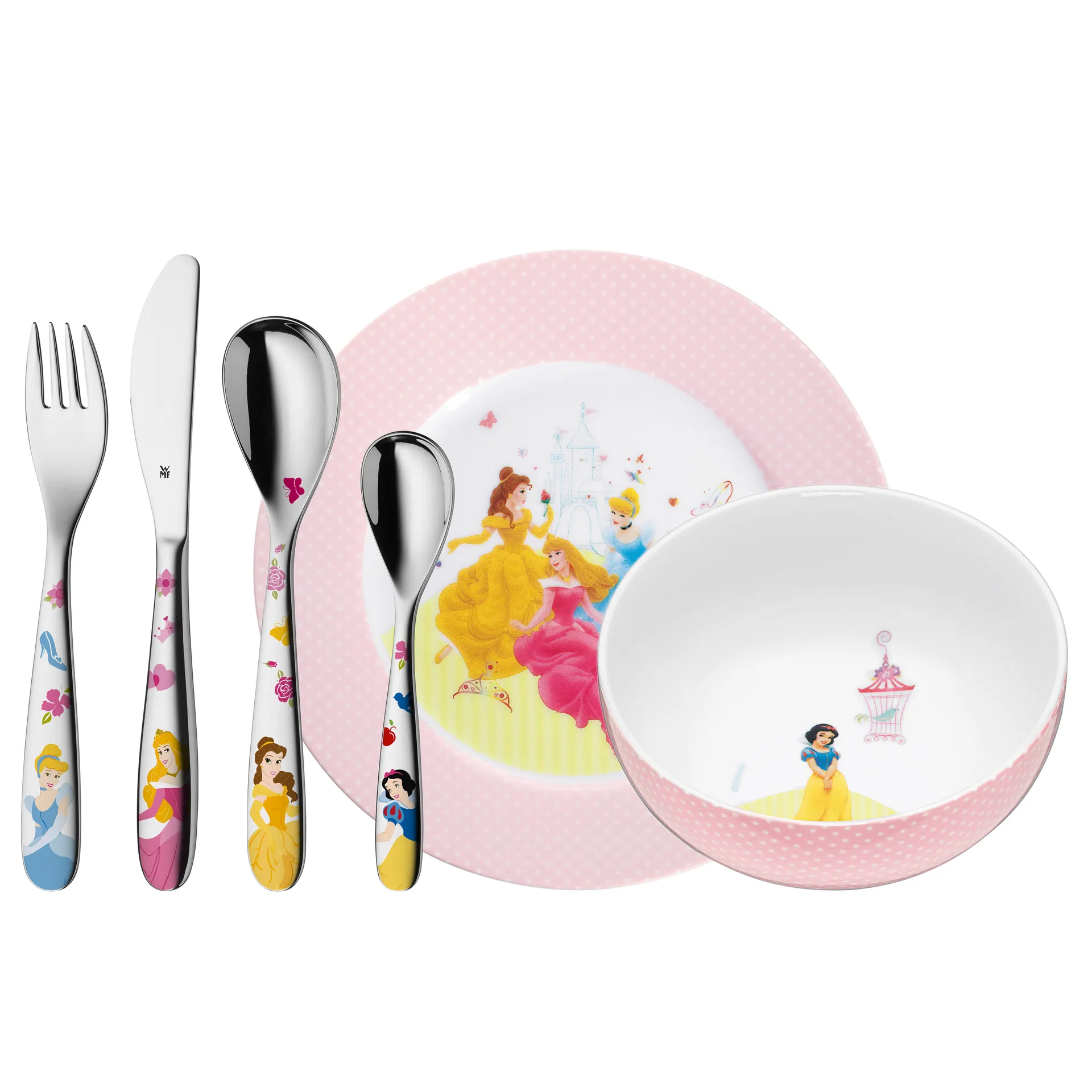 Vajilla infantil WMF 6 piezas, Disney Princess WMF