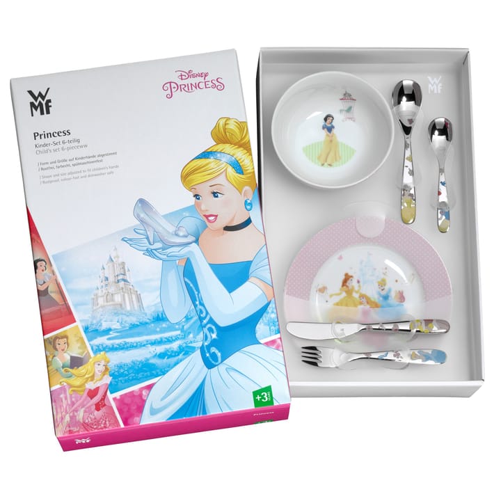 Vajilla infantil WMF 6 piezas, Disney Princess WMF