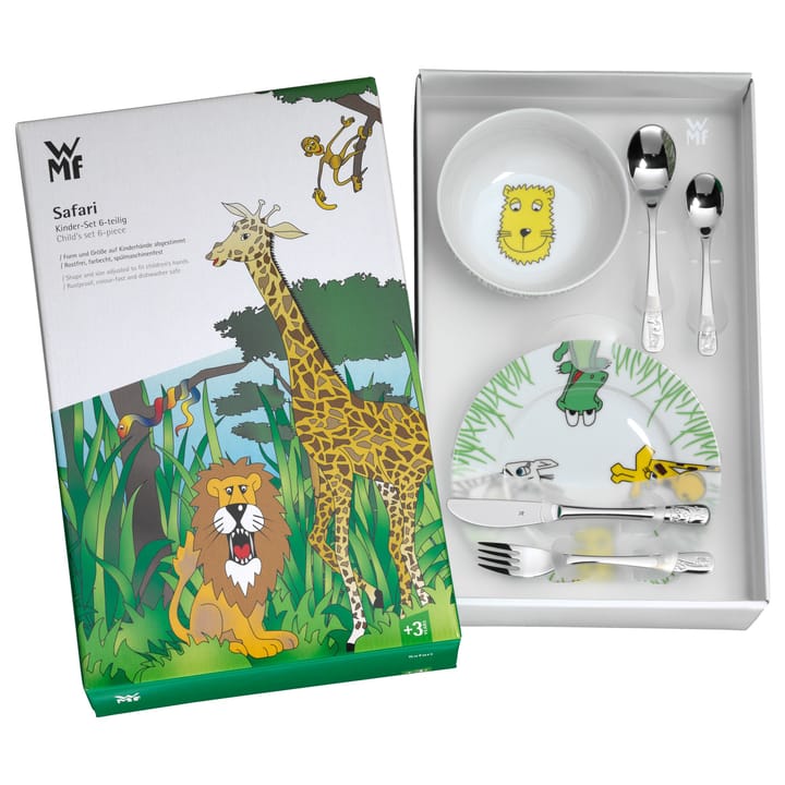 Vajilla infantil WMF 6 piezas, Safari WMF