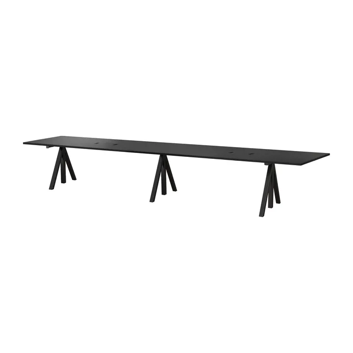 Mesa de conferencia elevable Works 90x360 cm - Works