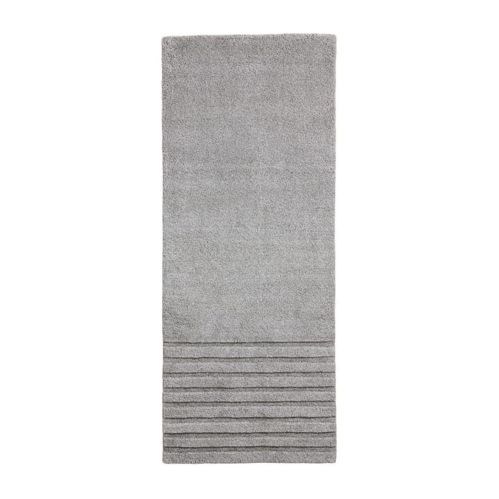 Alfombra Kyoto gris - 80x200 cm - Woud