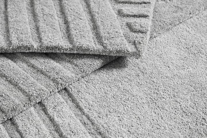 Alfombra Kyoto gris, 80x200 cm Woud