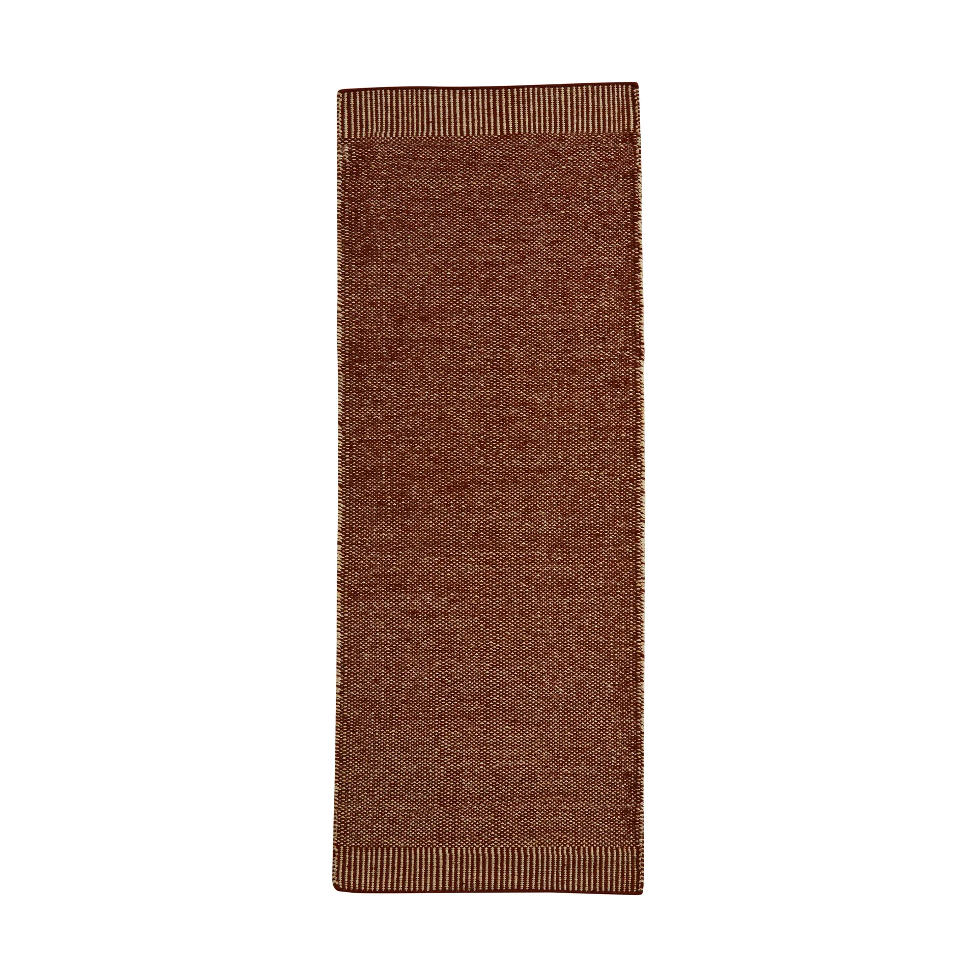 Alfombra Rombo rust, 75x200 cm Woud