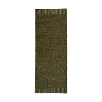 Alfombra Rombo verde musgo - 75x200 cm - Woud