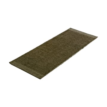 Alfombra Rombo verde musgo - 75x200 cm - Woud
