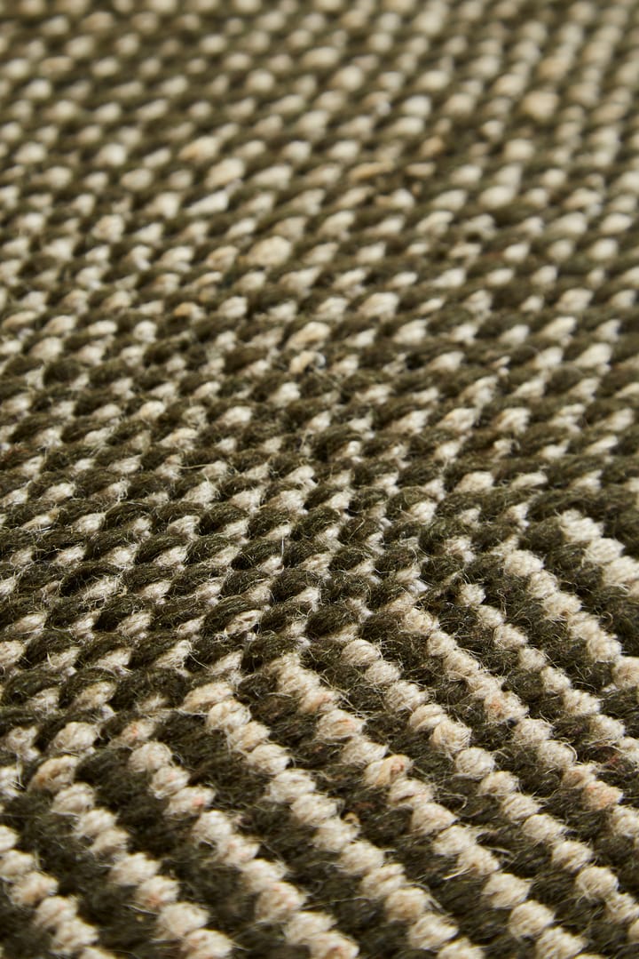 Alfombra Rombo verde musgo, 90x140 cm Woud