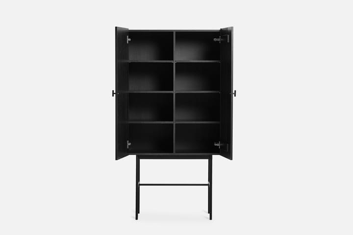 Aparador Array 80 cm, Roble pintado de negro Woud