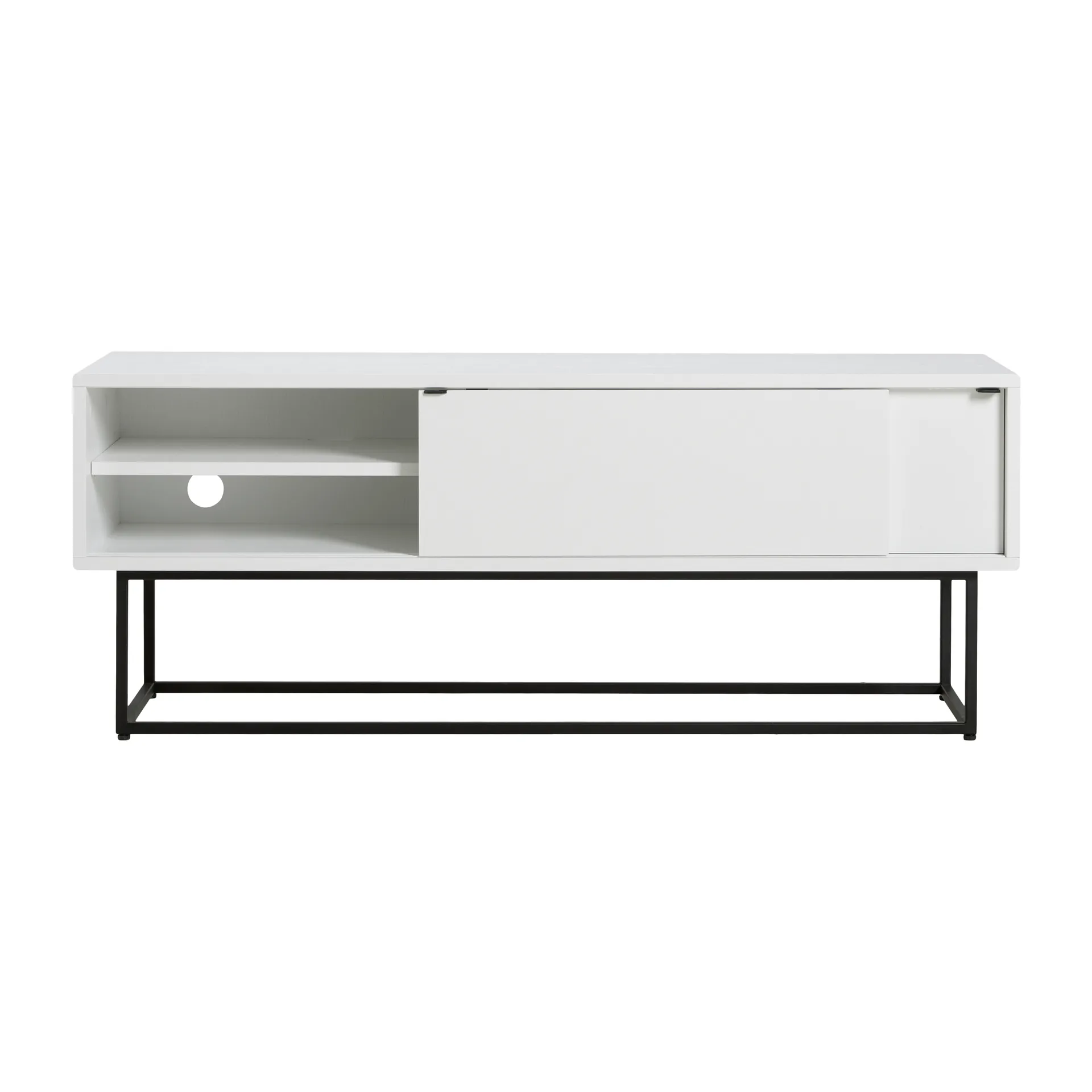Aparador Virka sideboard low, blanco Woud