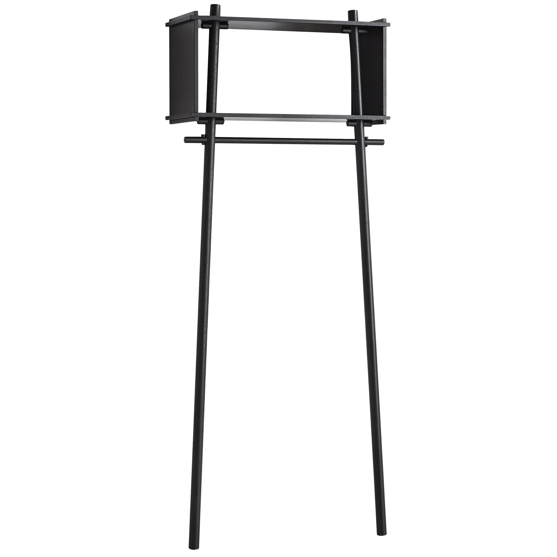Burro para ropa Töjbox, Pequeño, roble lacado oscuro Woud