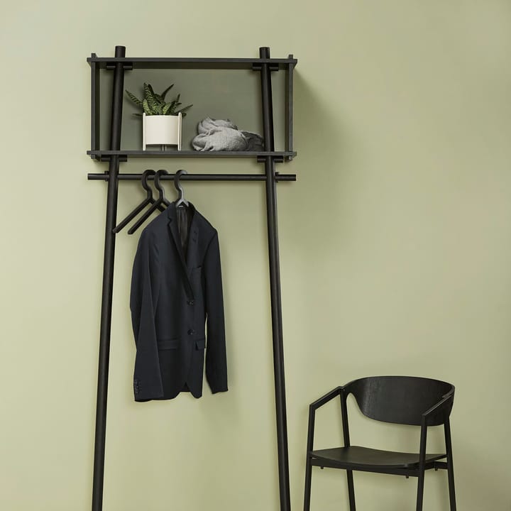Burro para ropa Töjbox, Pequeño , roble lacado oscuro Woud