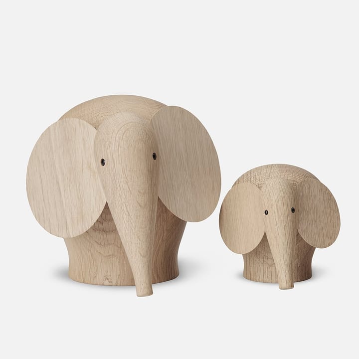 Elefante de madera Nunu - Medium - Woud