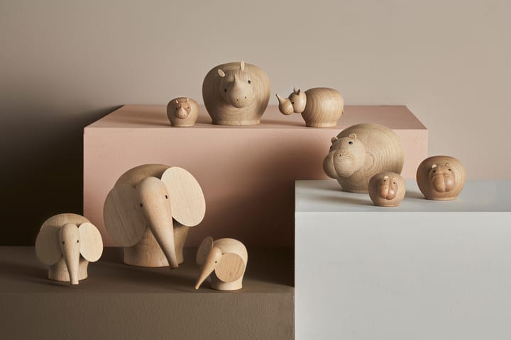Elefante de madera Nunu, Mini Woud