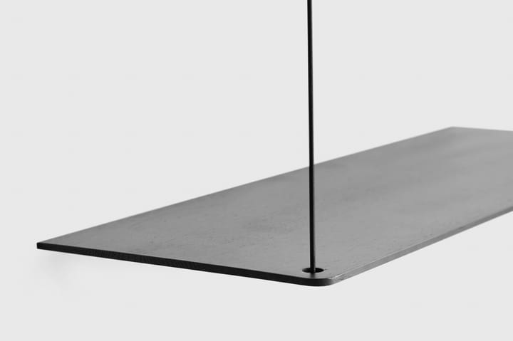 Estantería Stedge 80 cm, Fresno pintado de negro Woud