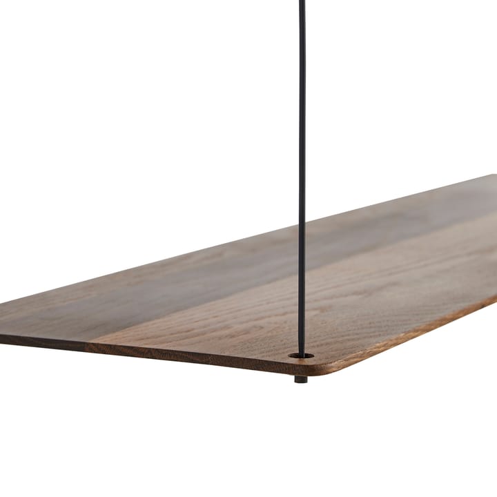 Estantería Stedge 80 cm, roble ahumado Woud