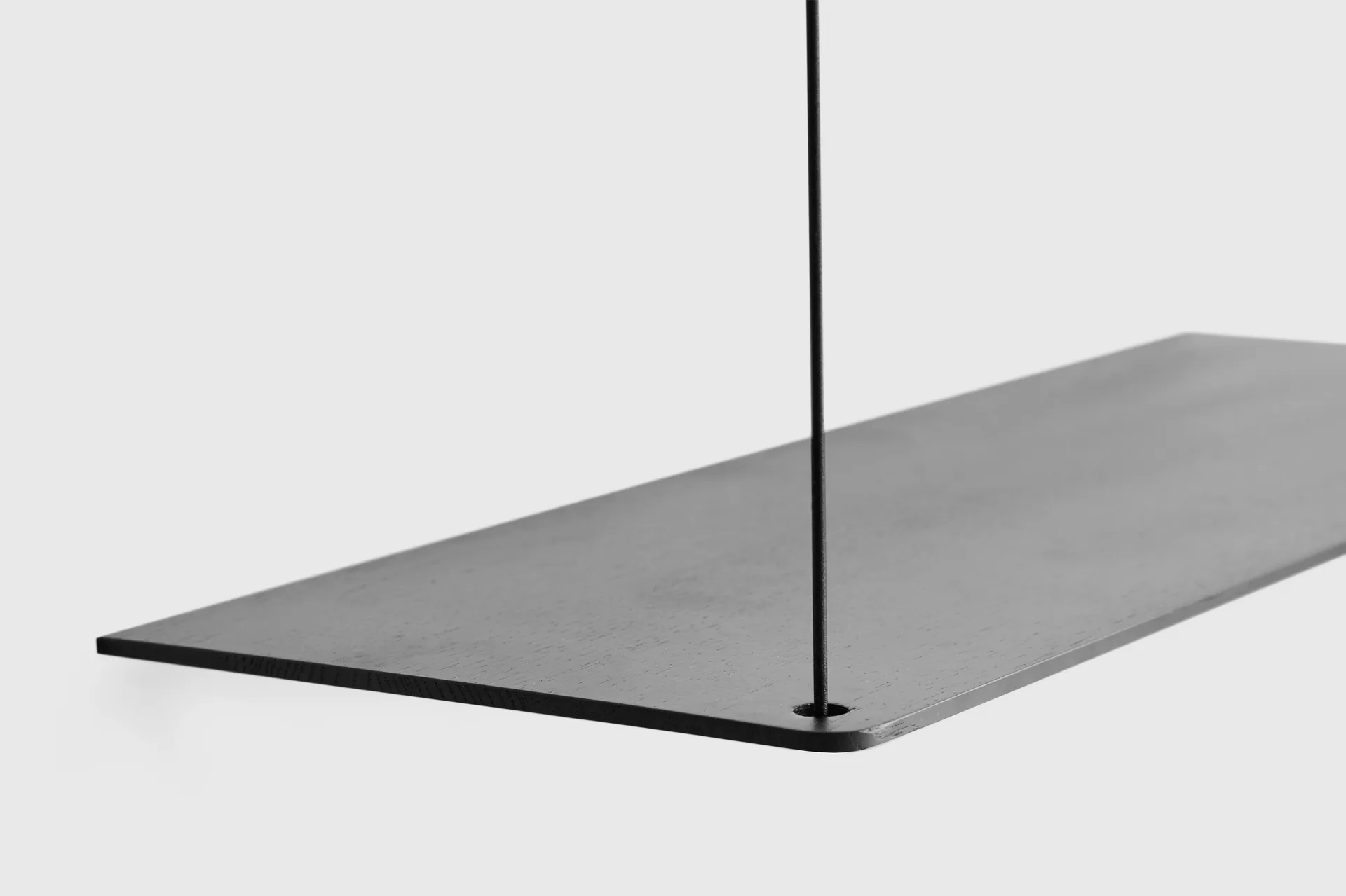 Estantería Stedge Add-on 80 cm, Roble pintado negro Woud