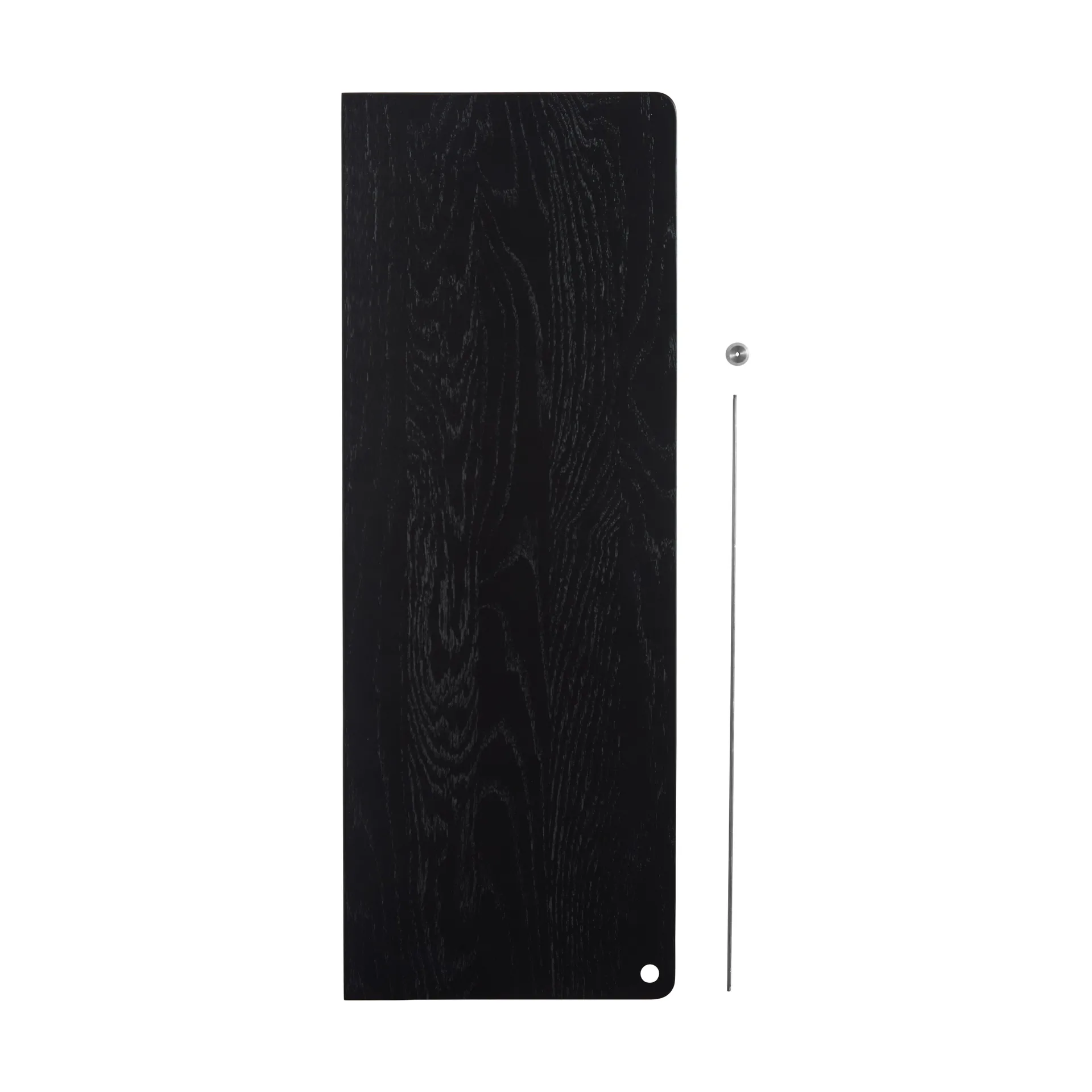 Estantería Stedge Add-on, Roble negro-acero cepillado Woud